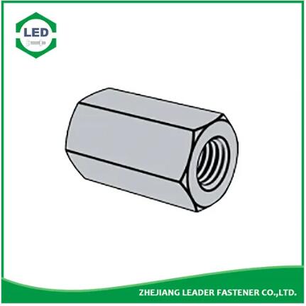 Are there different grades or materials specified for rod coupling nuts in ANSI B18.2.2?