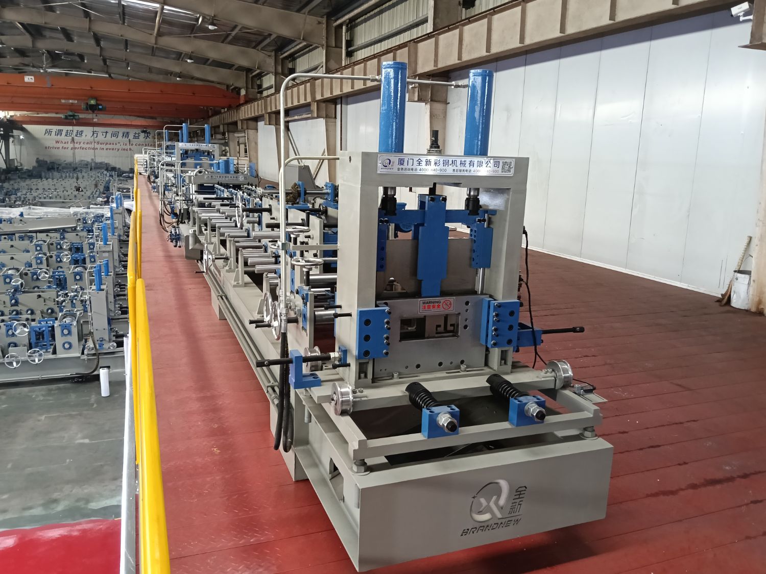 Purlin Roll Forming Machine Factory Boosts Efficiency and Strength in Modern China