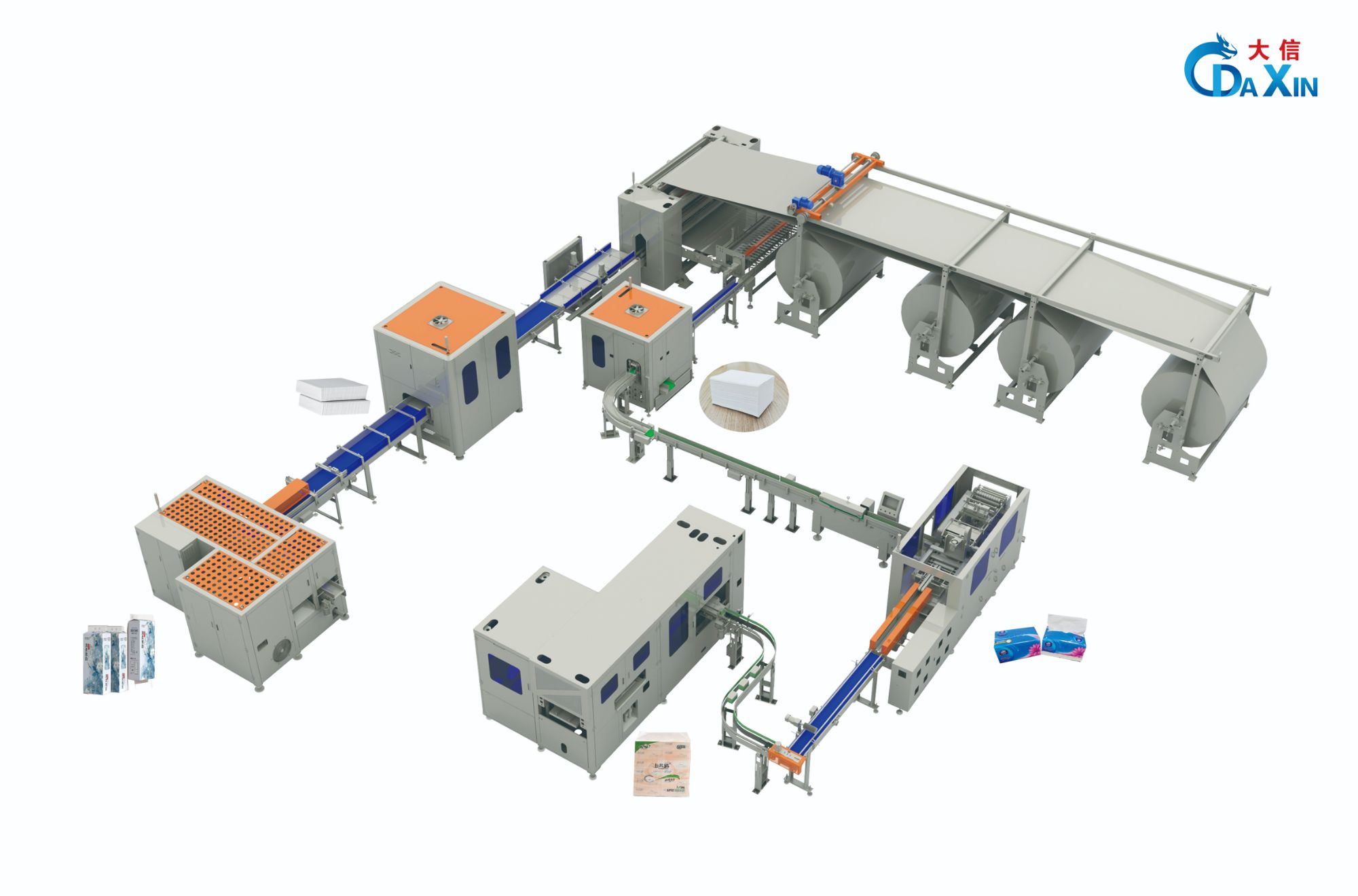Leading Tissue Converting Line Exporters for Global Paper Mills